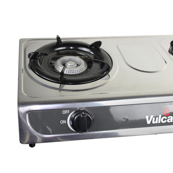 Vulcanus 2-21T Double Cast Iron Table Burner, Free shipping (Excluding HI, AK)