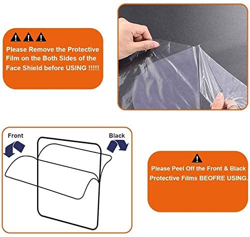 Disposable Face Shield with Glasses (10-pack)