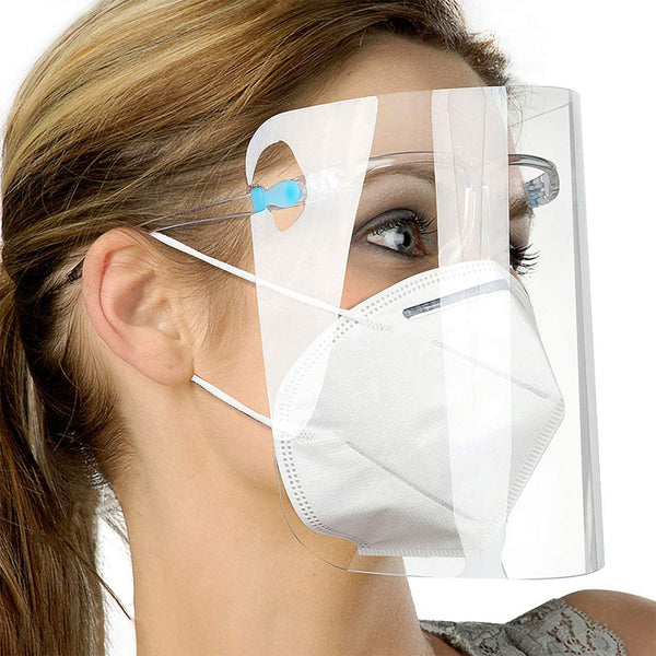 Disposable Face Shield with Glasses (10-pack)
