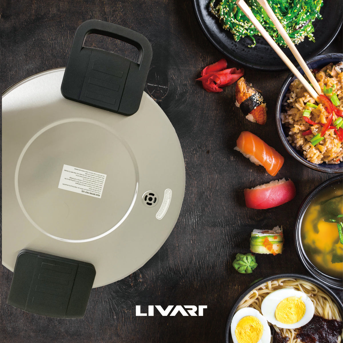  Livart Rice Cooker/Warmer 1 Cup L-001: Home & Kitchen