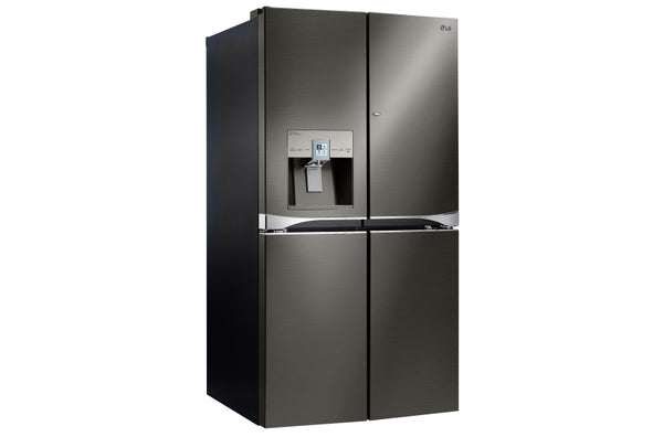 LG Black Stainless Steel 30 cu.ft. 4-Door French Door Refrigerator w/ 3-Tier Filtration® System + Shipping (To be added shipping separately)