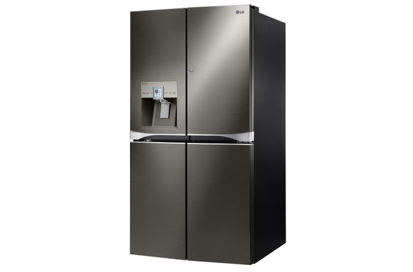 LG Black Stainless Steel 30 cu.ft. 4-Door French Door Refrigerator w/ 3-Tier Filtration® System + Shipping (To be added shipping separately)