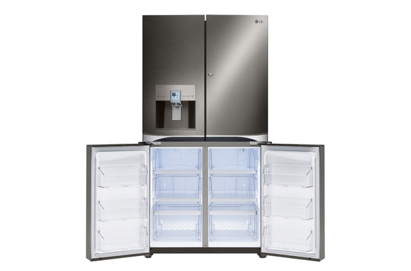 LG Black Stainless Steel 30 cu.ft. 4-Door French Door Refrigerator w/ 3-Tier Filtration® System + Shipping (To be added shipping separately)