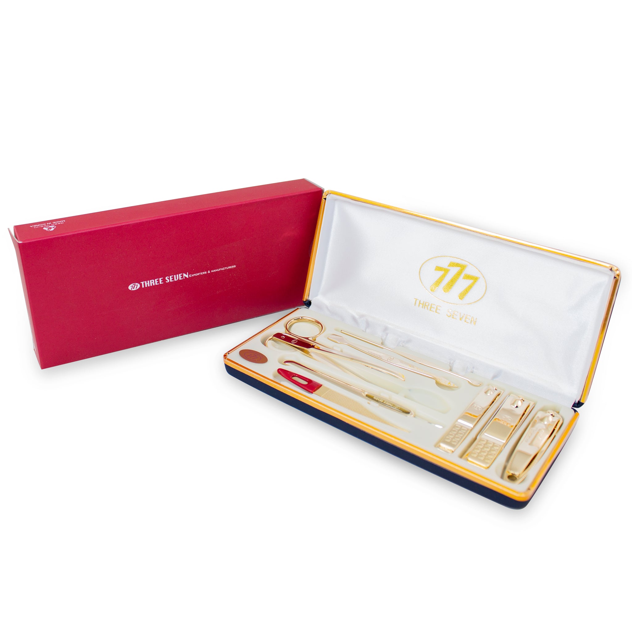 Three Seven, Nail Clipper Set 9pcs TS-636X, MADE IN KOREA, Free