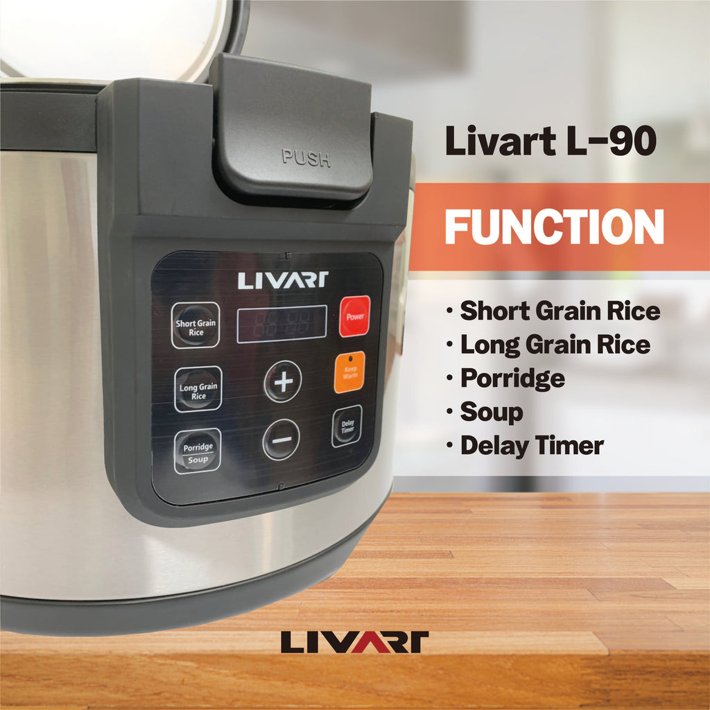  Livart Rice Cooker/Warmer 1 Cup L-001: Home & Kitchen