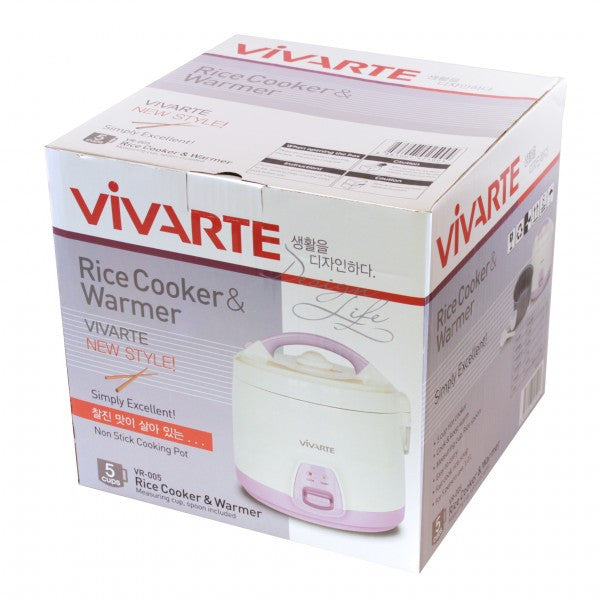 Vivarte 5-Cup Rice Cooker, Free shipping (Excluding HI, AK)